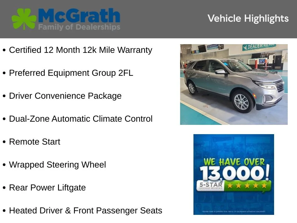 Certified Used 2024 Gray Chevrolet LT image 6