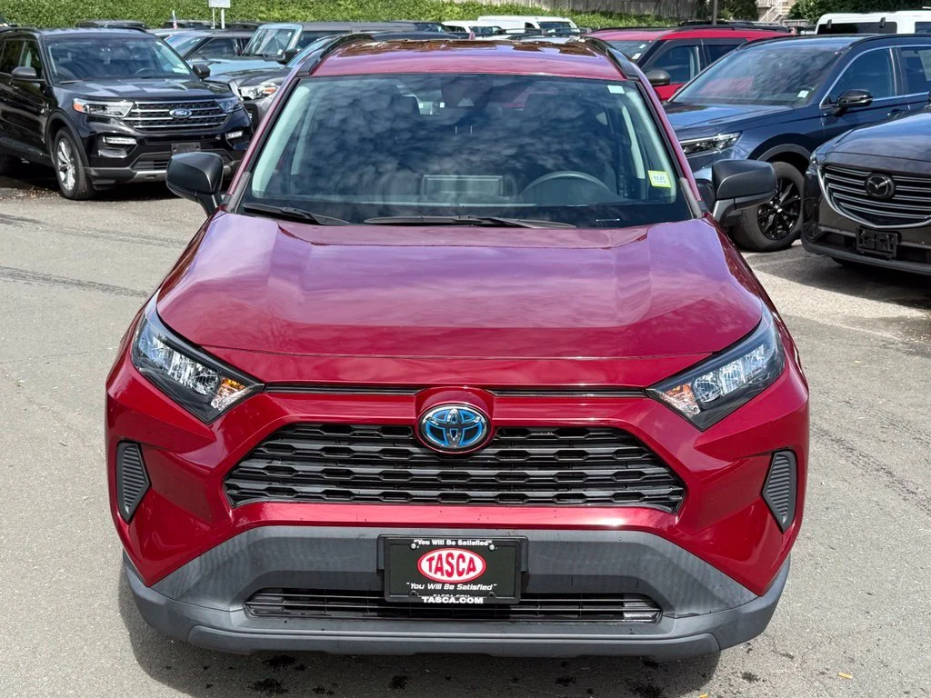Used 2021 Ruby Flare Pearl Toyota LE image 2