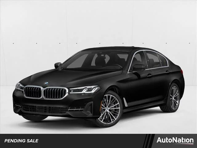 Used 2022 Black Sapphire Metallic BMW 540i xDrive image 1