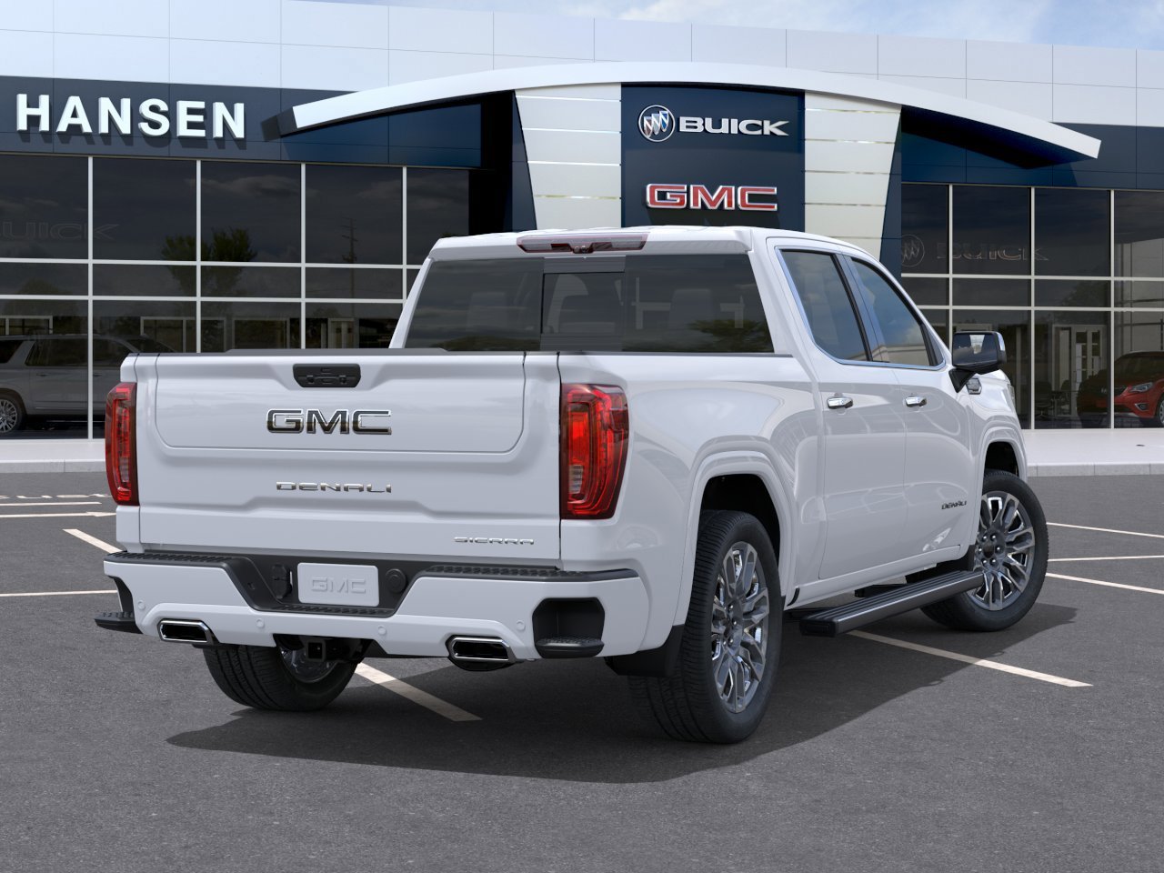 New 2026 Glacier White Tricoat GMC Denali Ultimate image 4