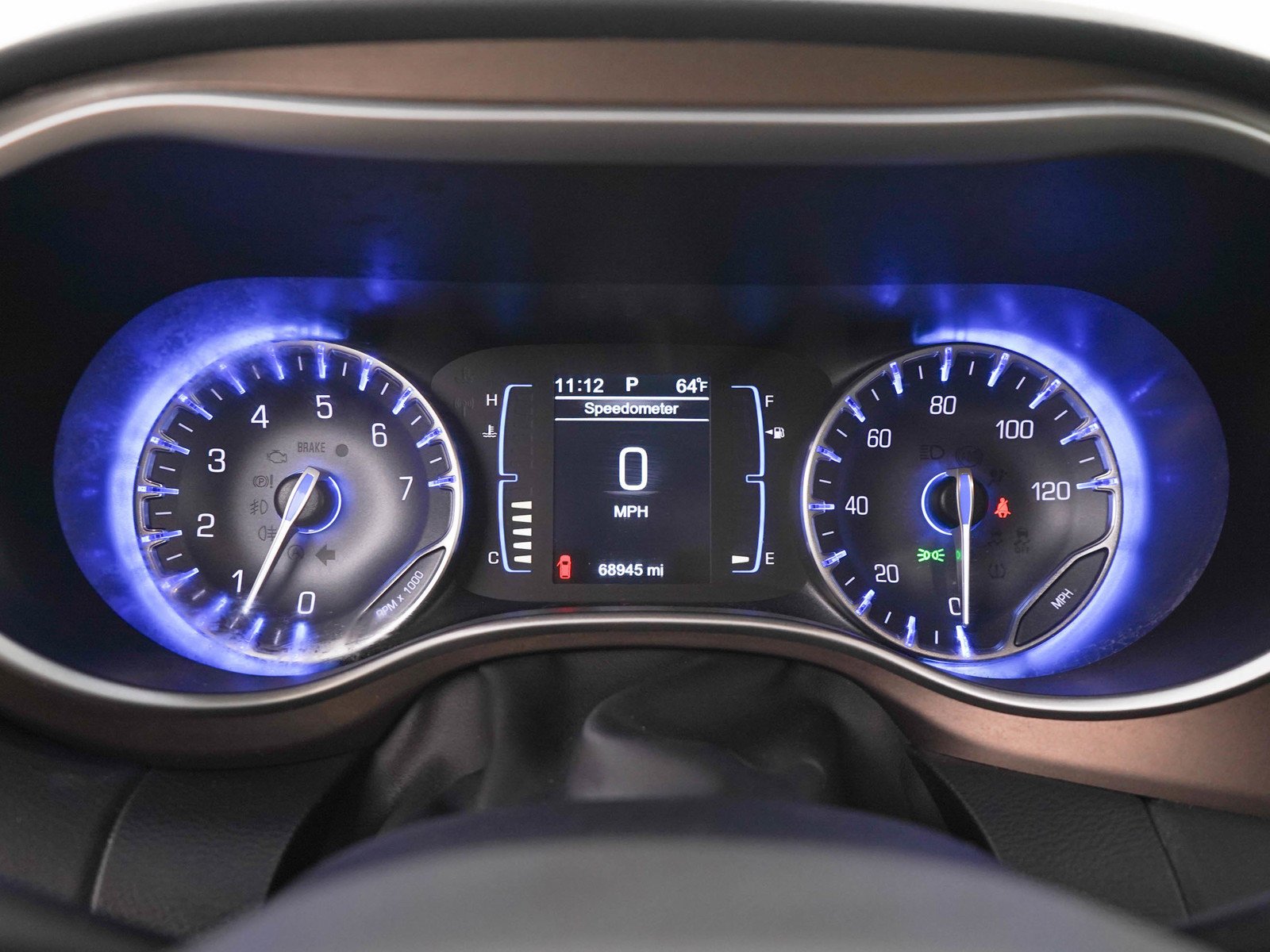 Used 2017 Jazz Blue Pearlcoat Chrysler Touring L image 26