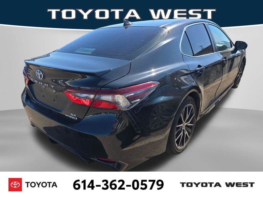 Used 2021 Black Toyota SE image 8