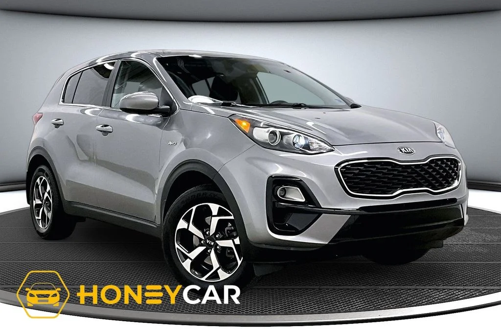 Used 2022 Gray Kia LX image 1