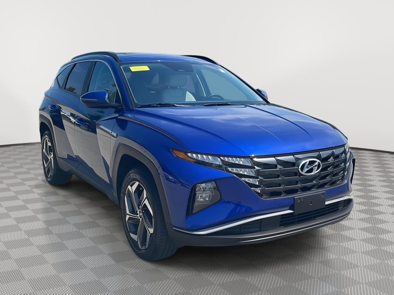 Certified Used 2023 Intense Blue Hyundai SEL image 3