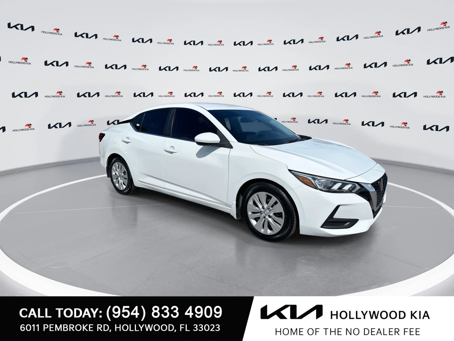 Used 2021 Nissan Sentra S with VIN 3N1AB8BV2MY254832 for sale in Hollywood, FL