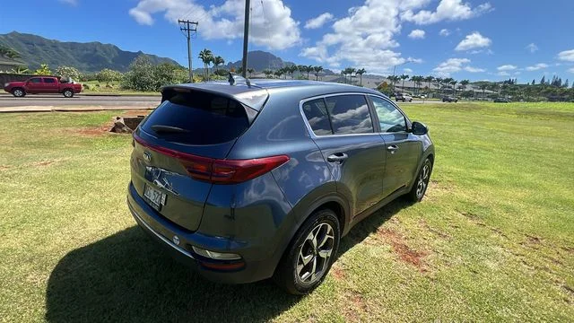 Used 2020 Blue Kia LX image 5