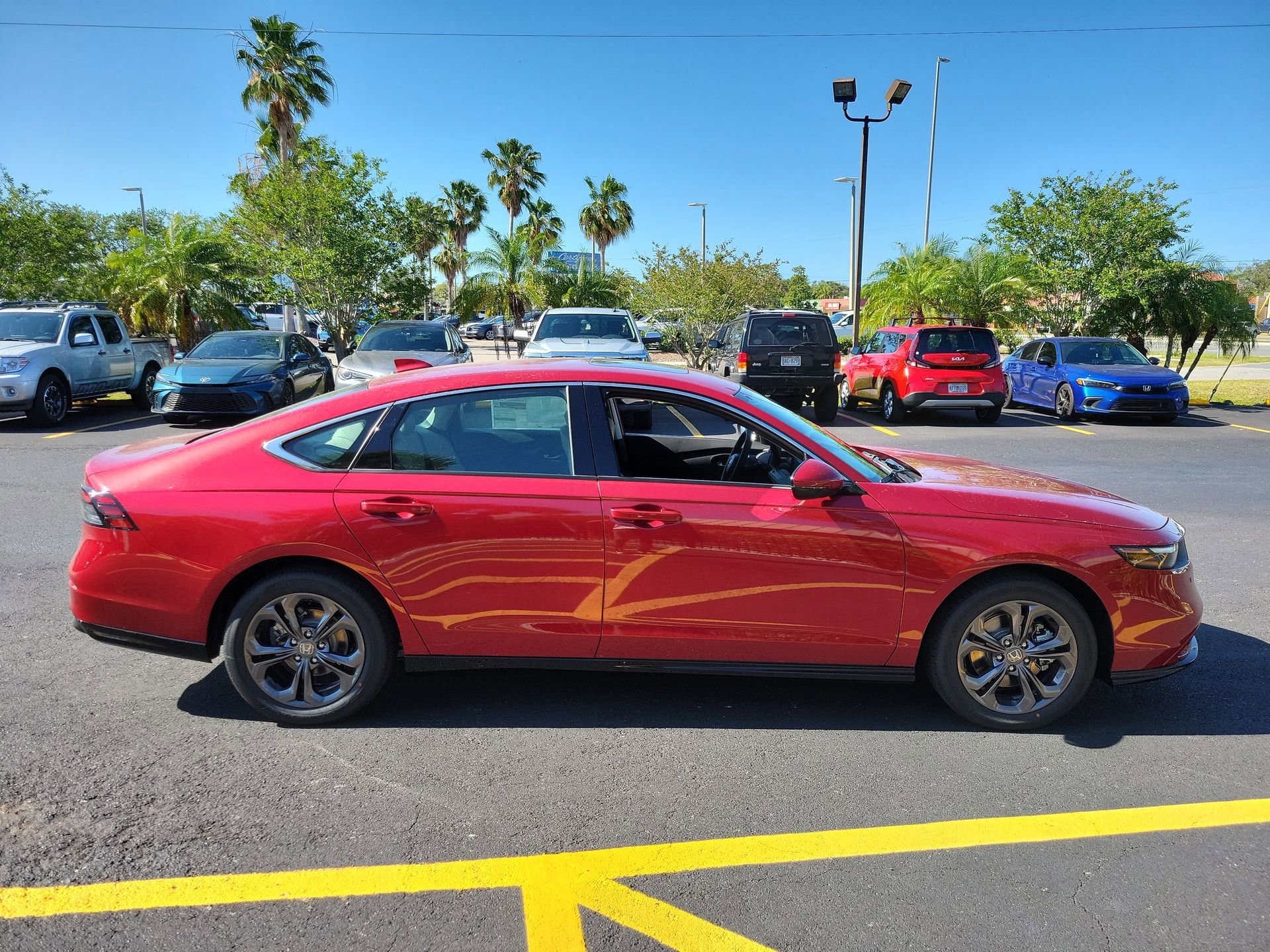 New 2026 Radiant Red Metallic Honda EX-L image 5