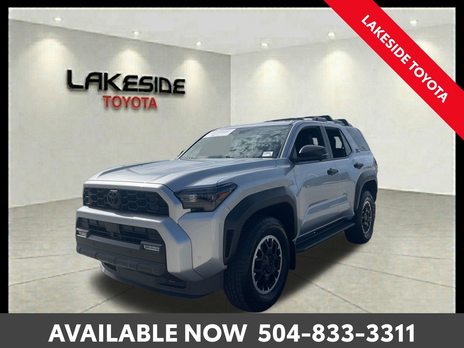 Certified Used 2026 Silver Toyota TRD Off-Road Premium image 1