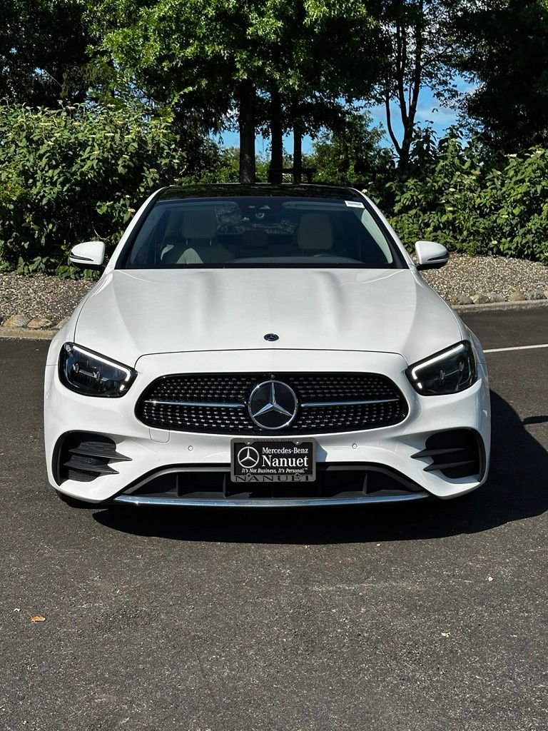 Certified Used 2021 White Mercedes-Benz E 350 image 2