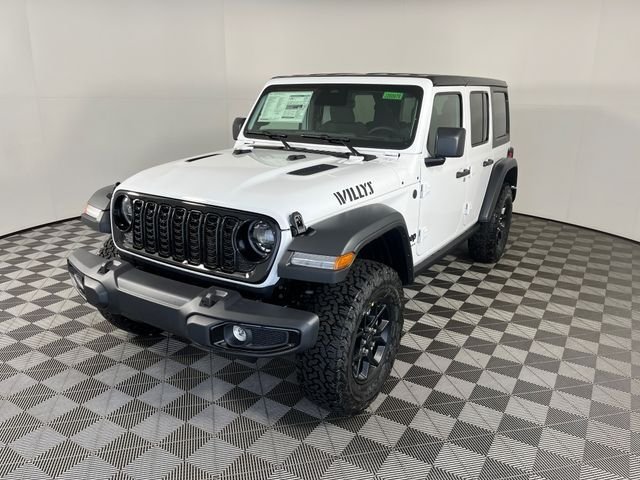 New 2026 Bright White Clear-Coat Exterior Paint Jeep Willys image 2