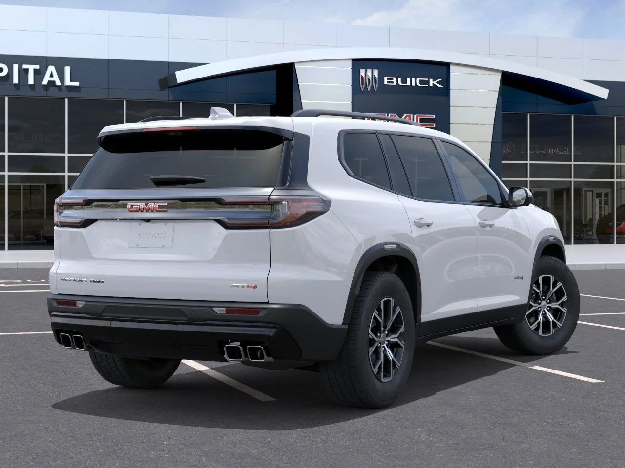 New 2026 Summit White GMC AT4 AWD image 5