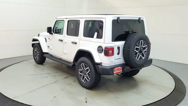 New 2026 Bright White Clear-Coat Exterior Paint Jeep Sahara image 7