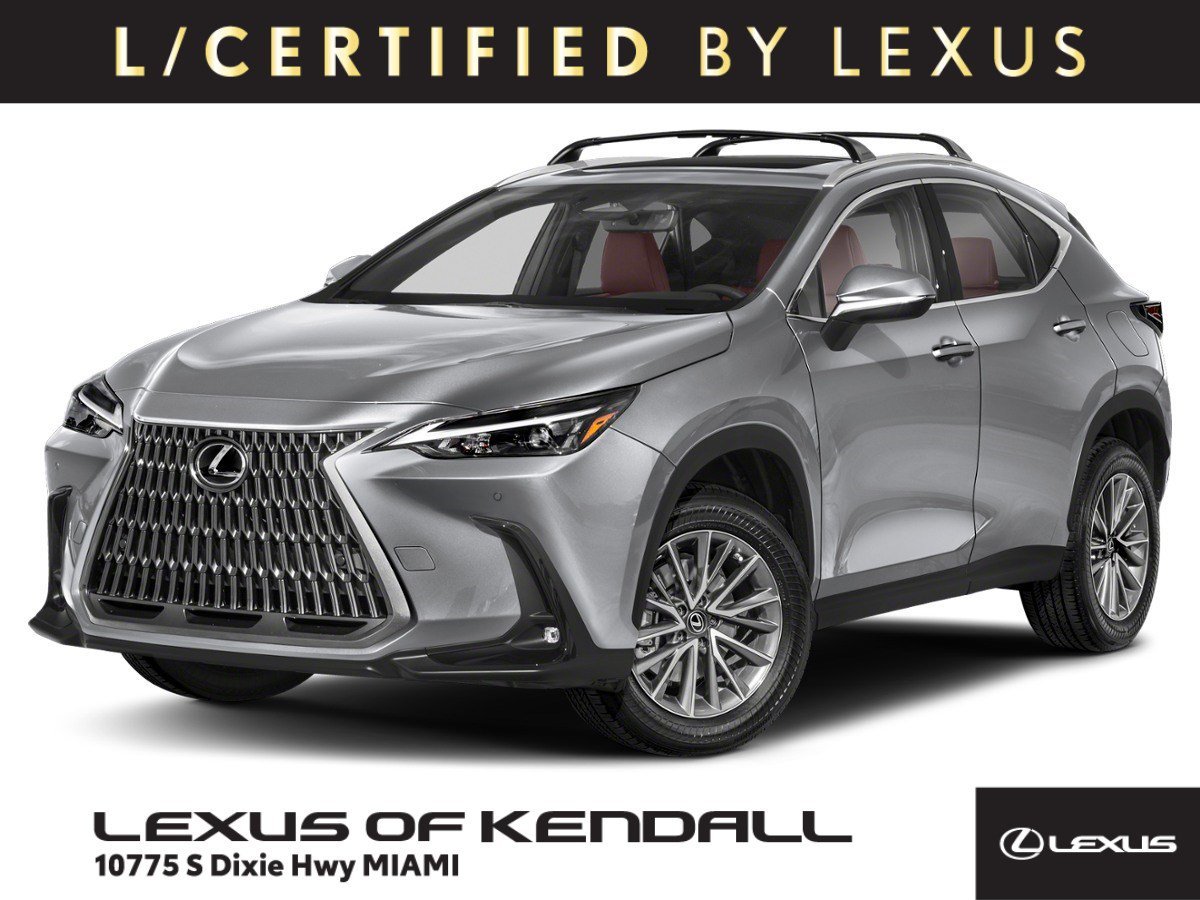 Certified Used 2024 Silver Lexus NX 350 Luxury image 1