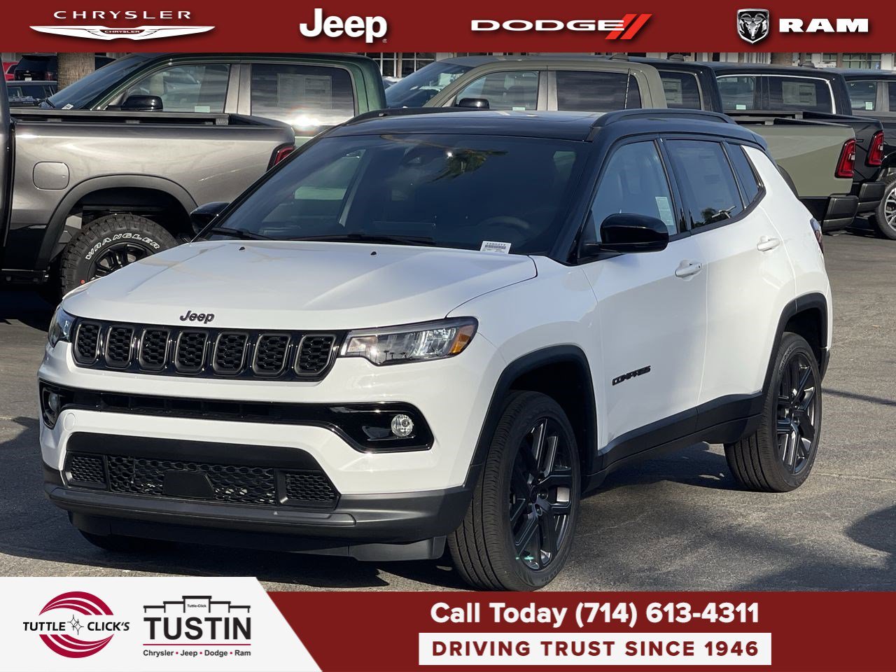 New 2026 Bright White Clearcoat Jeep Limited Altitude image 3