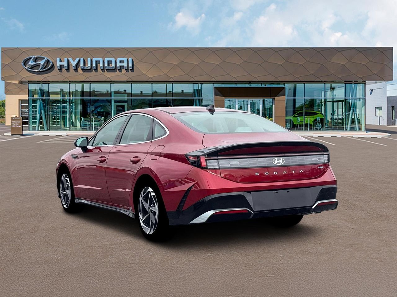 New 2026 Ultimate Red Hyundai SEL Sport image 5