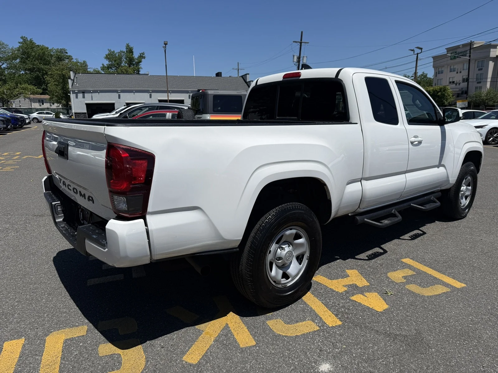 Used 2021 Super White Toyota SR5 ACCESS CAB 6