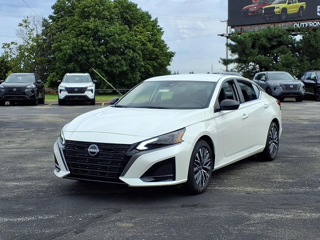 New 2026 Pearl White TriCoat Nissan SV image 2
