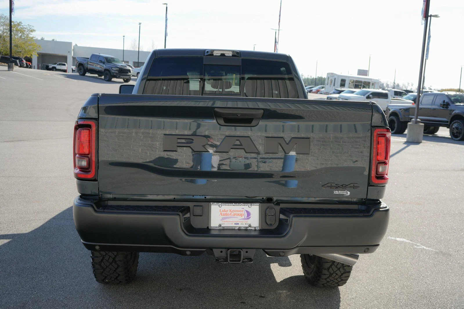 New 2026 Forged Blue Metallic Exterior Paint RAM Tradesman image 8