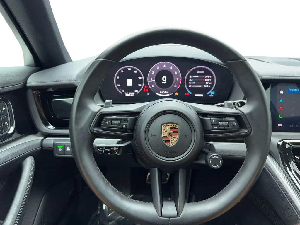 Used 2025 Black Porsche NAV,CAM,PANO,CLMT STS,BLIND SPOT,19" WLS image 19