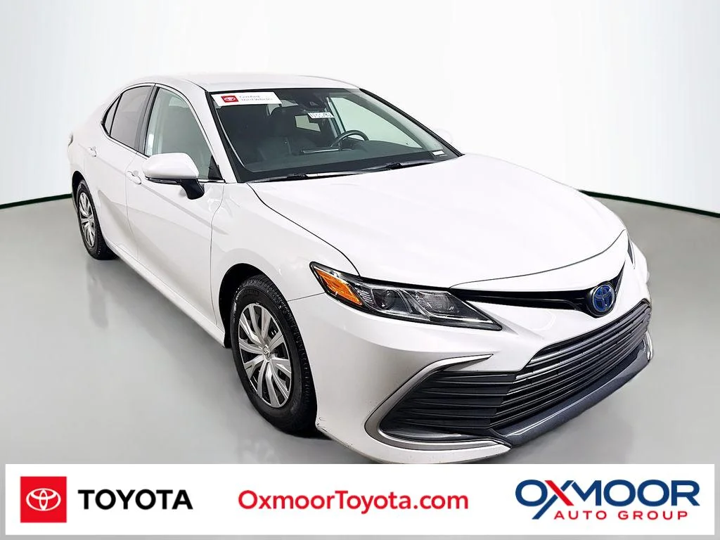 Certified Used 2022 Ice Edge Toyota Hybrid LE image 1