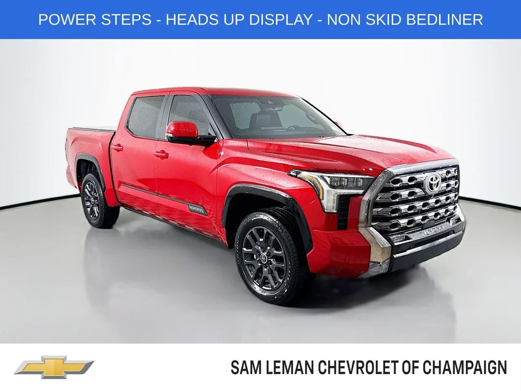 Used 2024 Red Toyota Platinum image 1