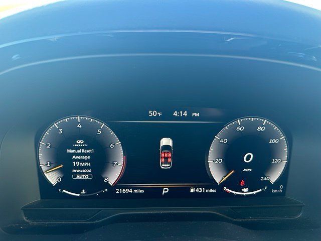 Certified Used 2023 Blue INFINITI Sensory image 19
