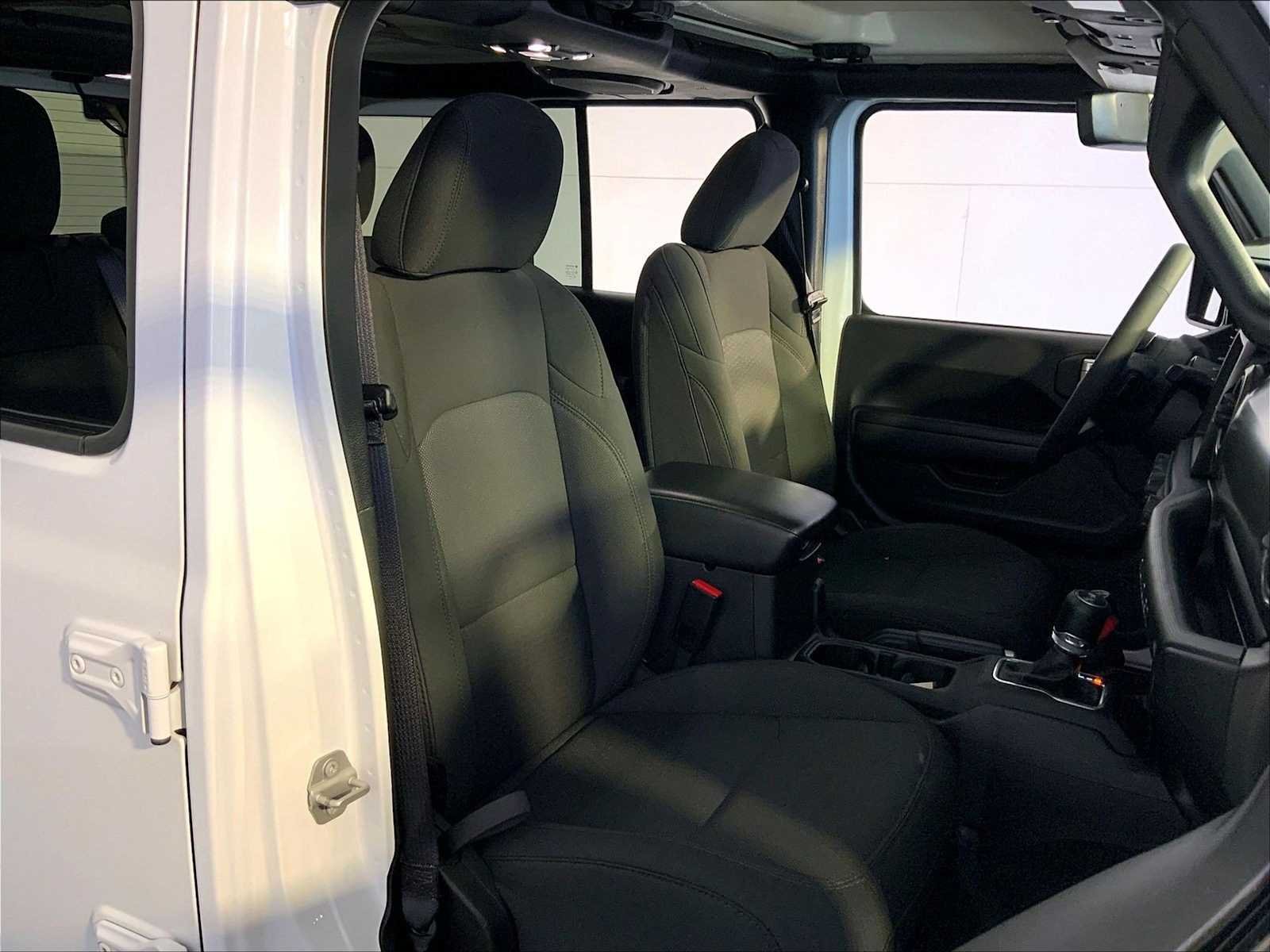 Used 2023 Bright White Clearcoat Jeep Willys image 19