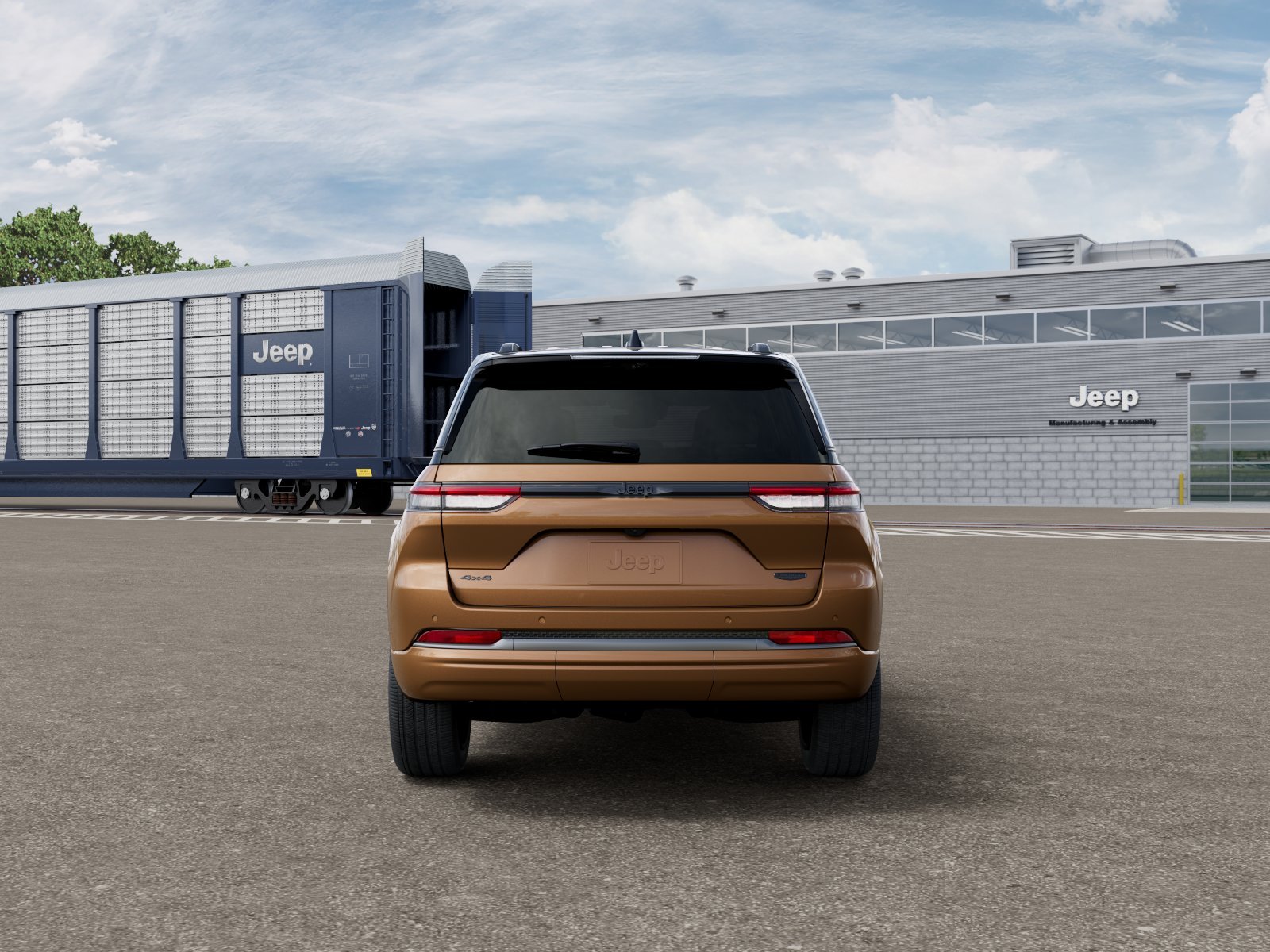 New 2026 Copper Shino Metallic Clear-Coat Exterior Paint Jeep Summit image 16