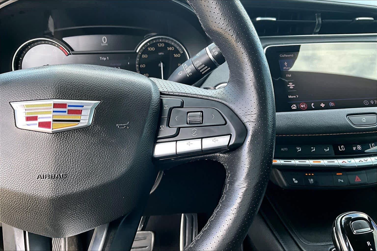 Used 2020 Radiant Silver Metallic Cadillac FWD Sport image 49