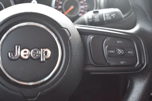 Used 2021 Red Jeep Unlimited Sport image 25