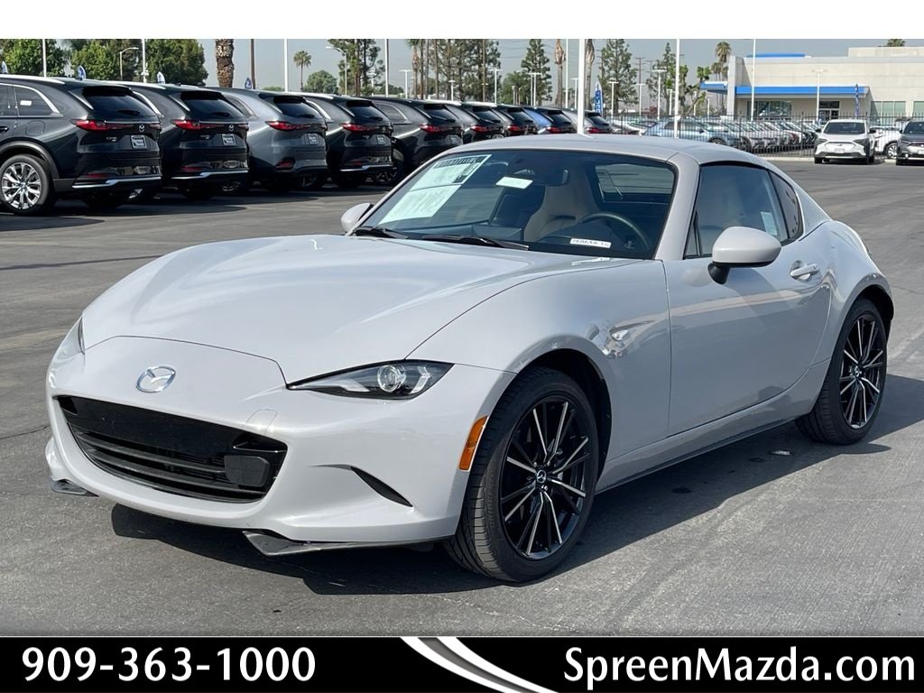 Certified Used 2025 Aero Gray Metallic Mazda Grand Touring image 1
