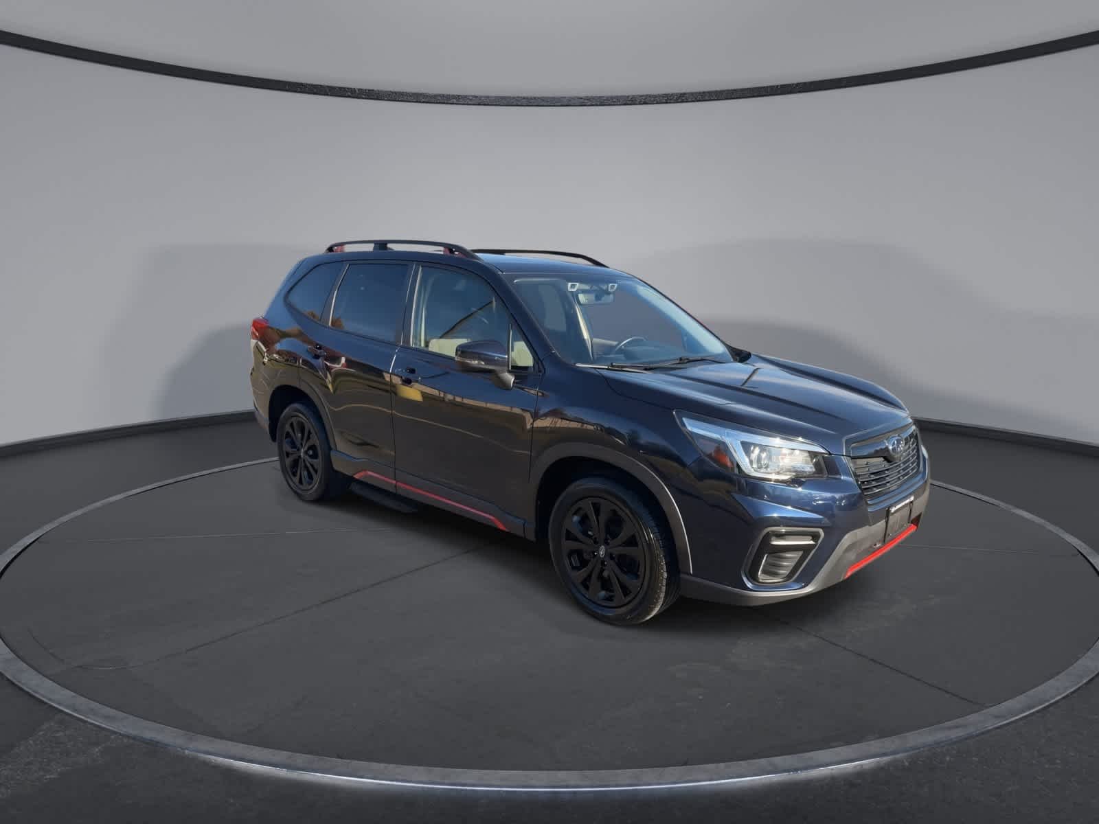 Used 2020 Dark Blue Pearl Subaru Sport image 2
