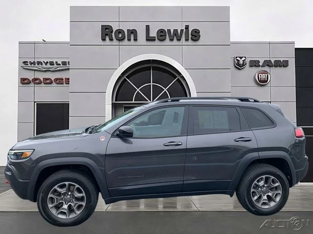 Used 2022 Gray Jeep Trailhawk image 1