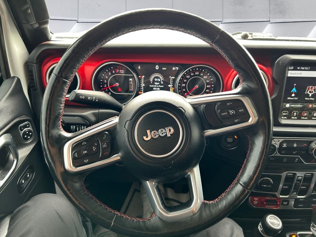 Used 2018 White Jeep Unlimited Rubicon image 9