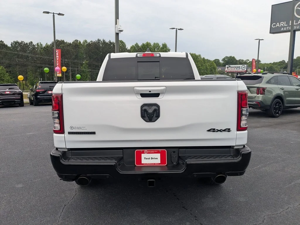 Used 2022 Bright White Clearcoat Ram Big Horn image 6