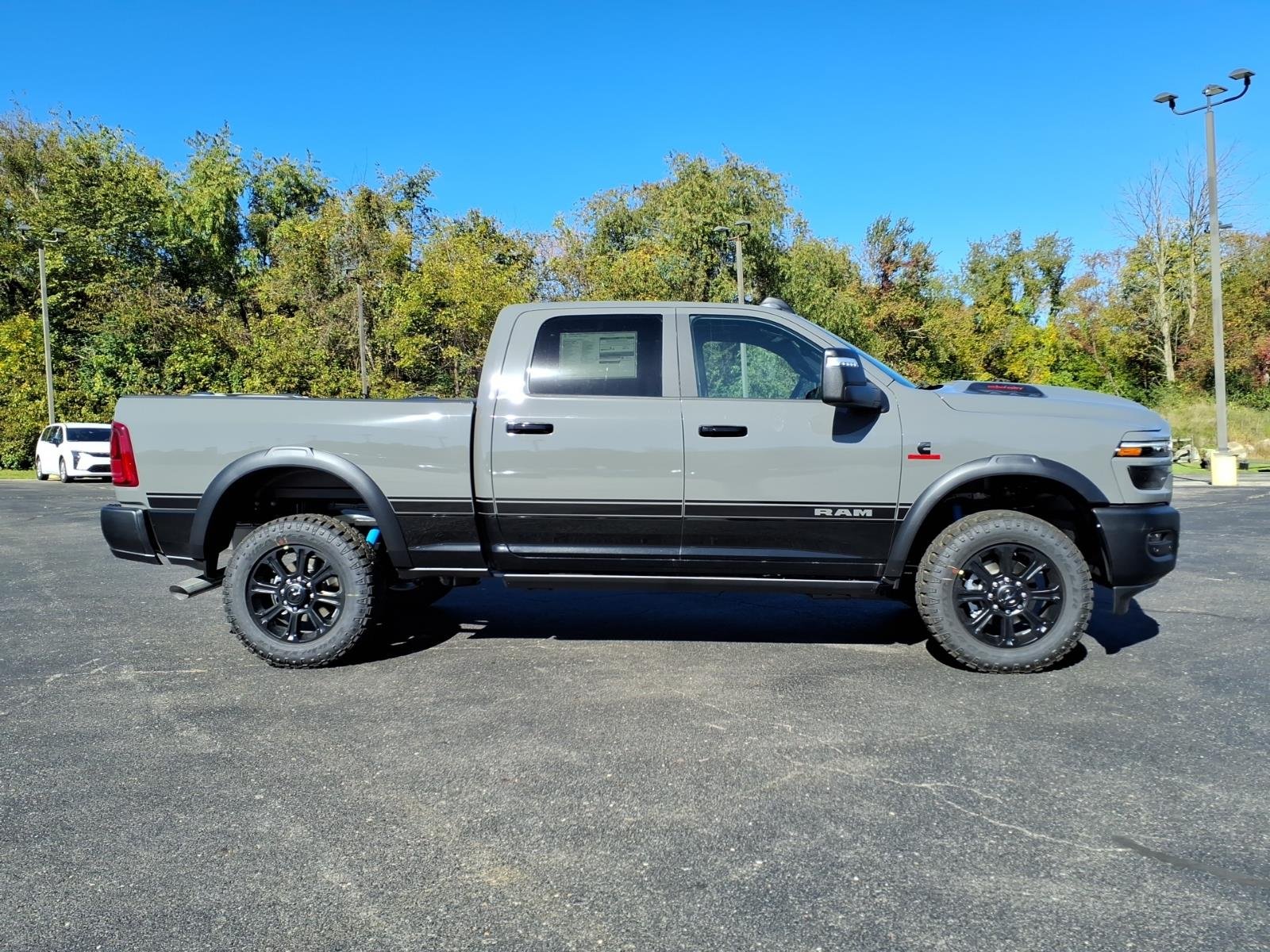 New 2027 Ceramic Gray Clear-Coat Paint RAM Rebel image 8