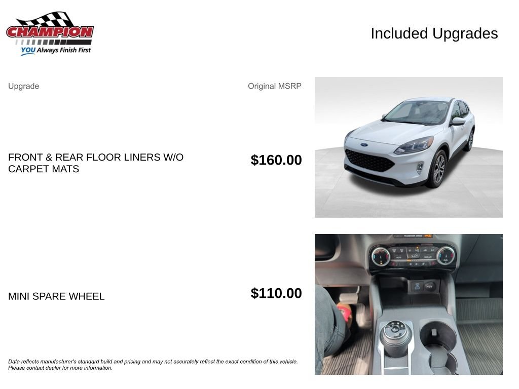 Used 2022 White Ford SEL image 7