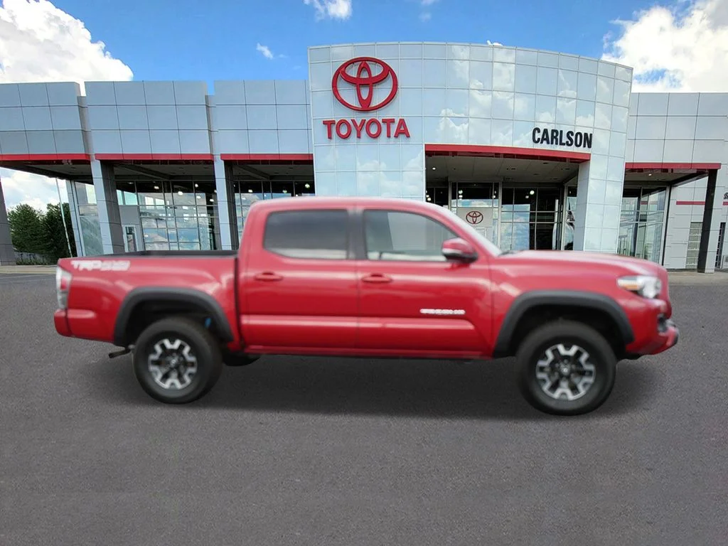 Used 2021 Red Toyota TRD Off-Road image 4