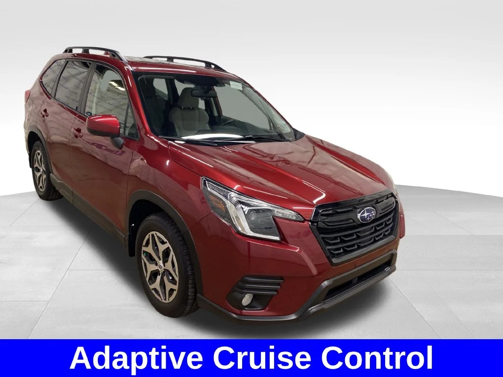 Certified Used 2022 Red Subaru Premium image 5