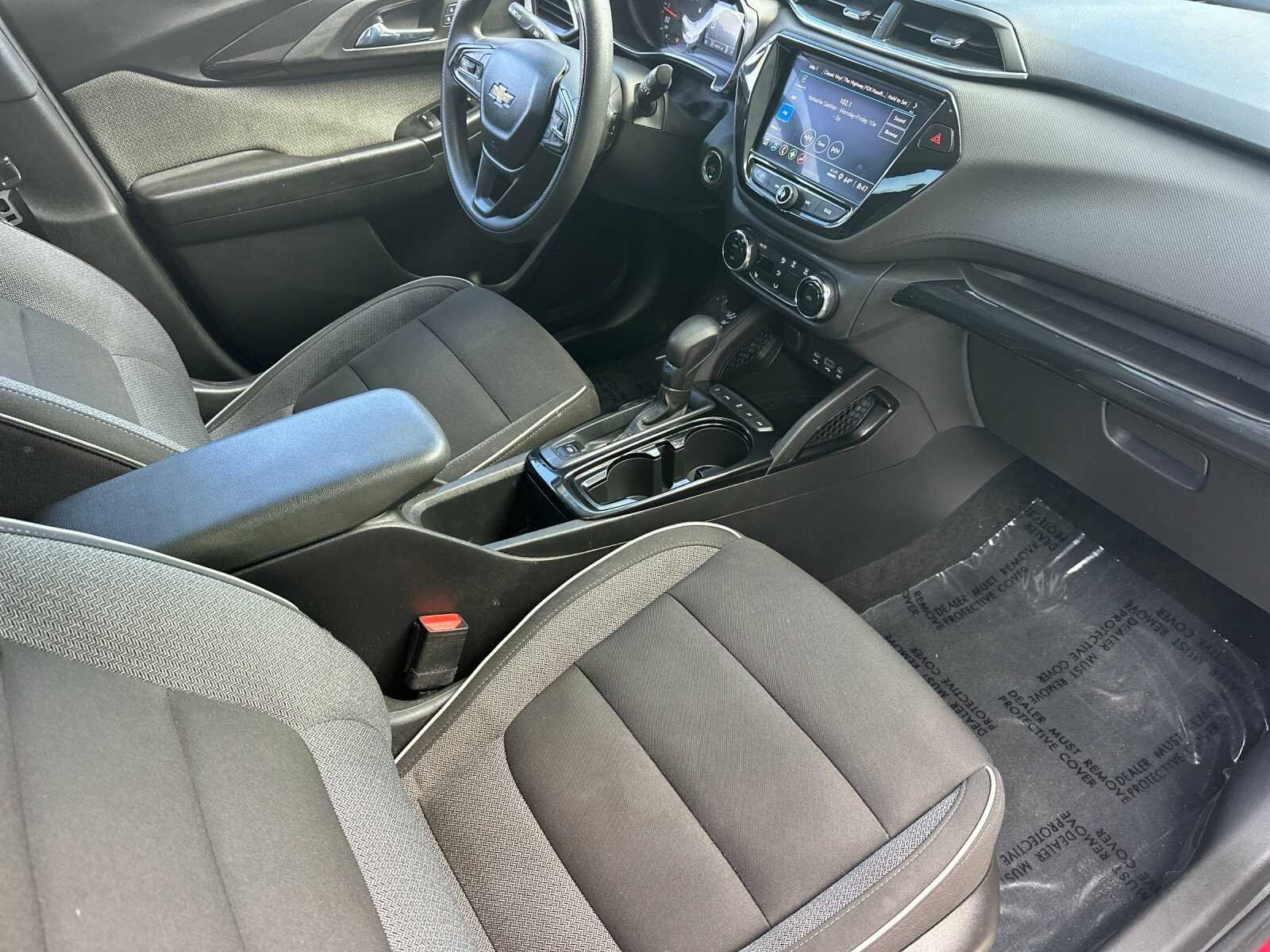 Used 2021 Scarlet Red Chevrolet LT 4D Sport Utility image 19