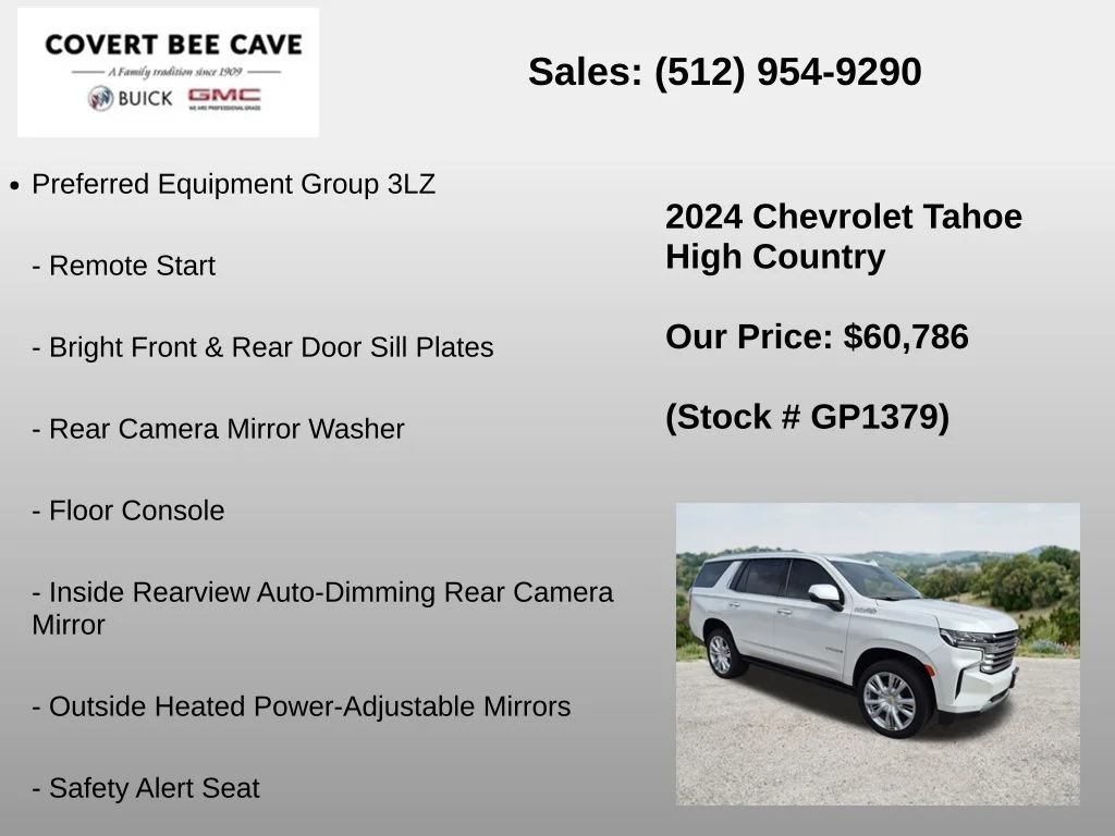 Used 2024 Beige Chevrolet High Country image 12