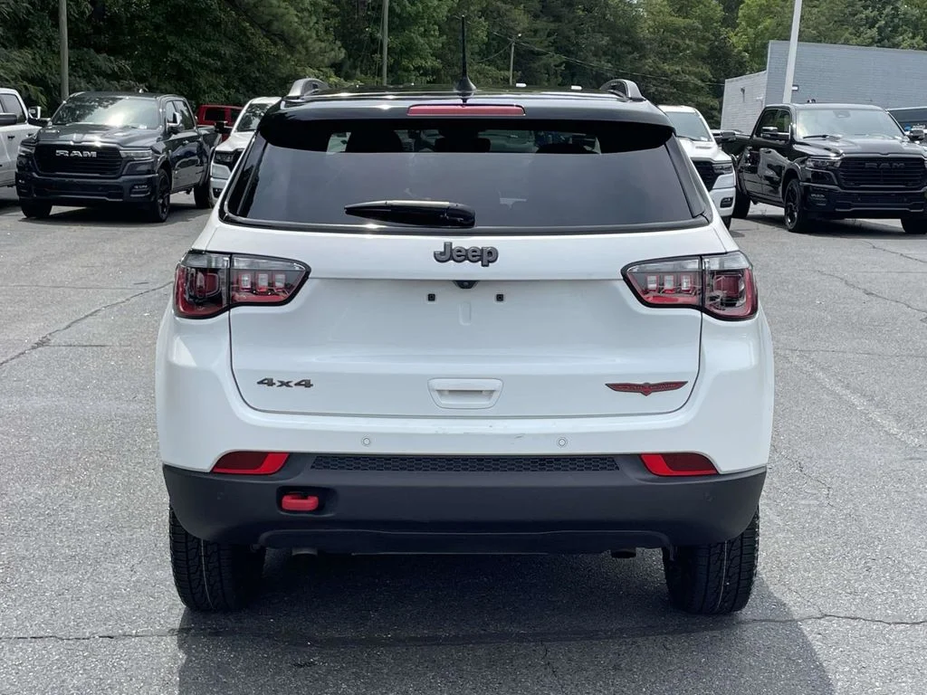 Certified Used 2025 White Jeep Trailhawk image 7