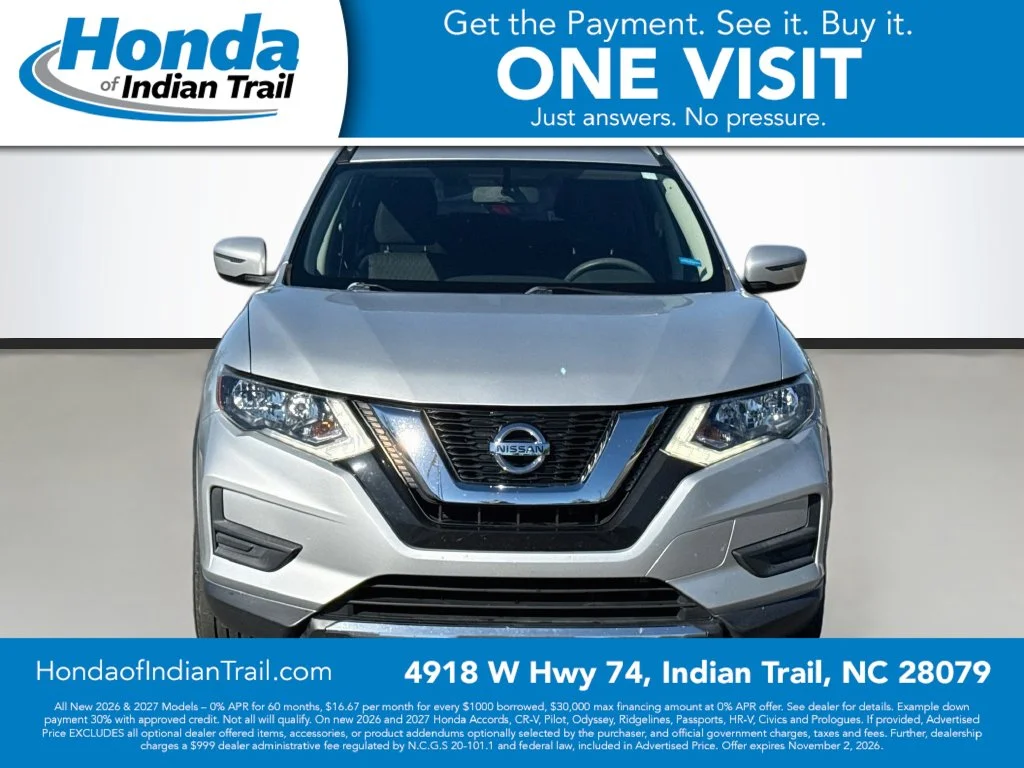 Used 2017 Nissan Rogue SV with VIN JN8AT2MT1HW146237 for sale in Indian Trail, NC