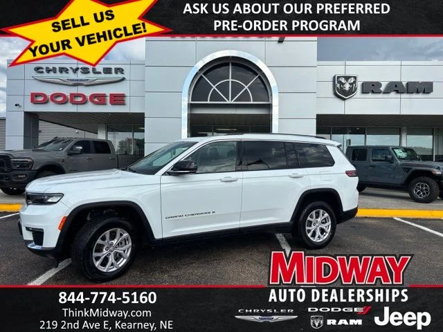Used 2021 White Jeep Limited image 1