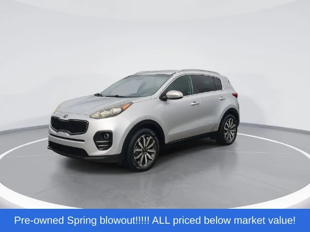 Used 2017 Silver Kia EX image 4