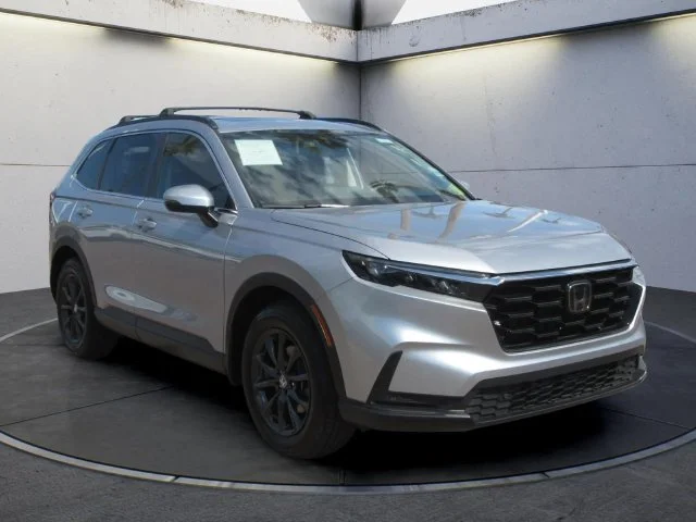 Certified Used 2026 Solar Silver Metallic Honda AWD EX-L image 2