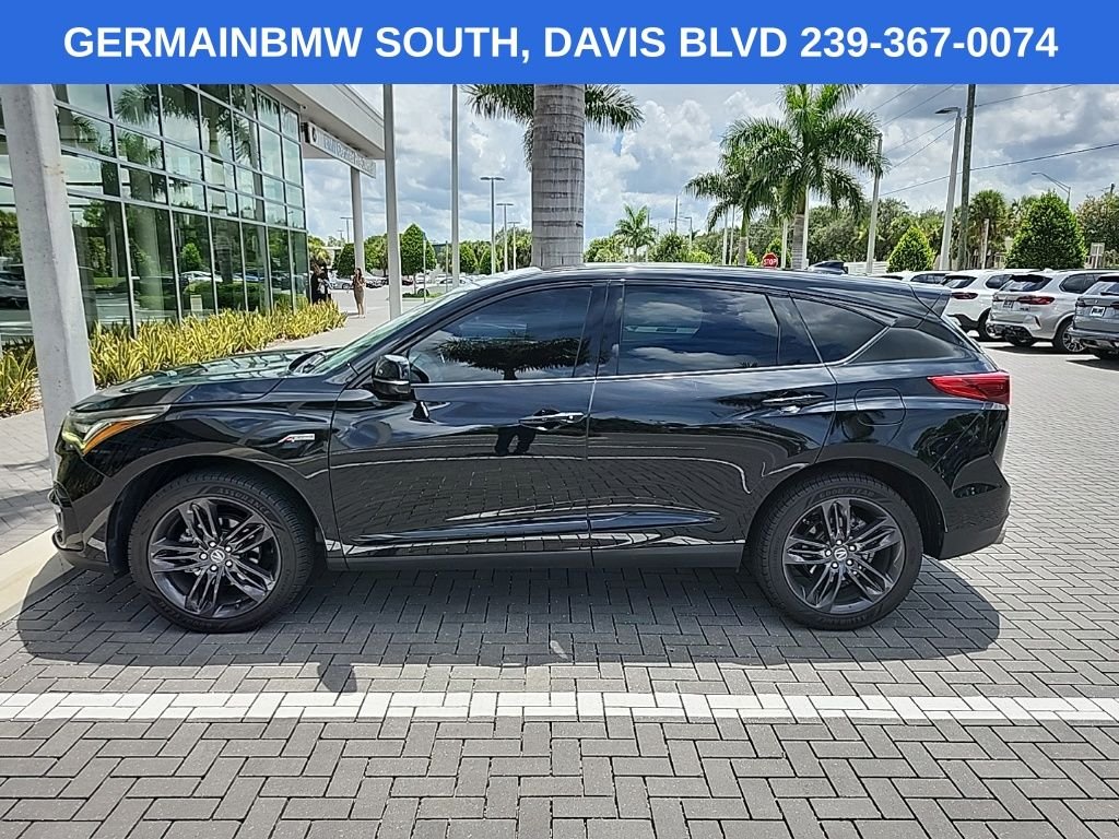Used 2021 Majestic Black Pearl Acura A-Spec Package image 3