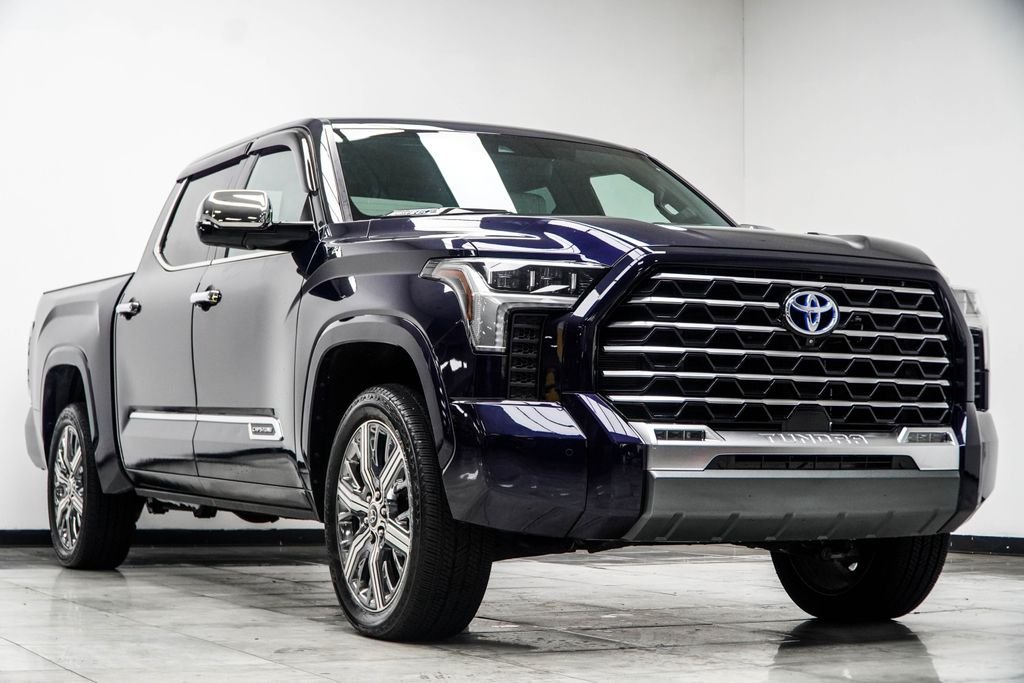 Used 2023 Blue Toyota Capstone image 4