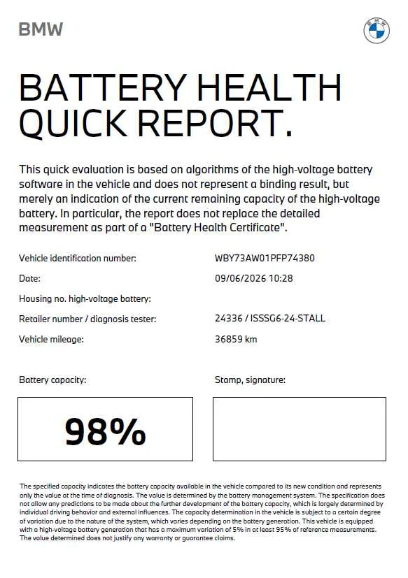 Certified Used 2023 Skyscraper Grey Metallic BMW eDrive40 image 1