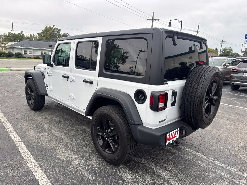 Certified Used 2023 Bright White Clearcoat Jeep Sport image 12
